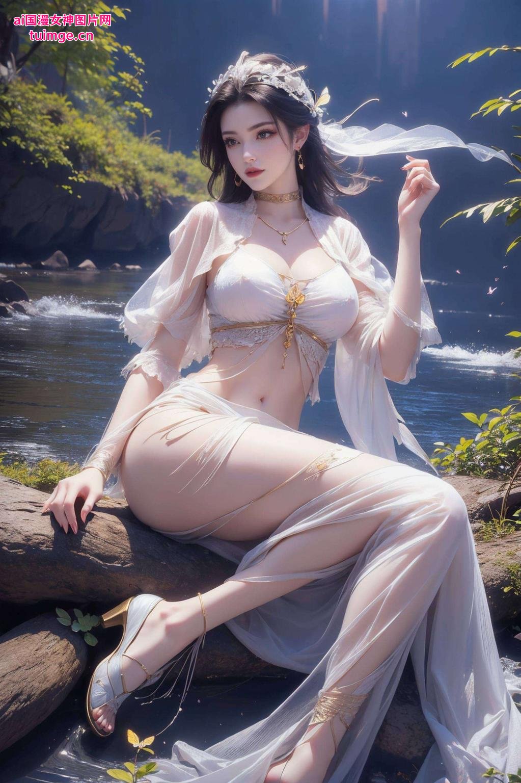 眼神冷冽身姿曼妙