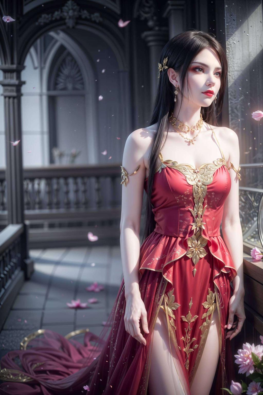 细节清晰美杜莎女王眼神犀利