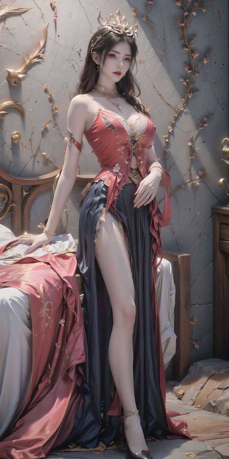 可爱又神秘美杜莎的蛇发形象生动