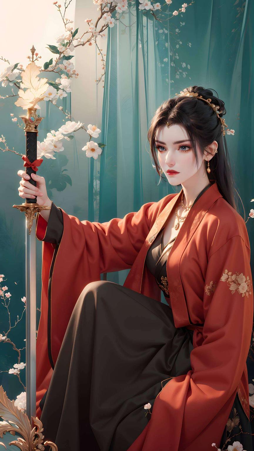 紫色动漫风尽显神秘魅力细节生动