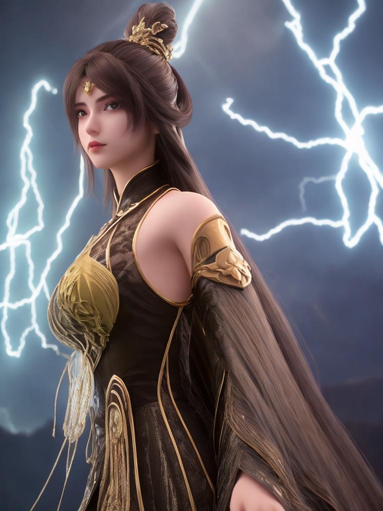 合掌的动作更添神秘魅力高清无水印