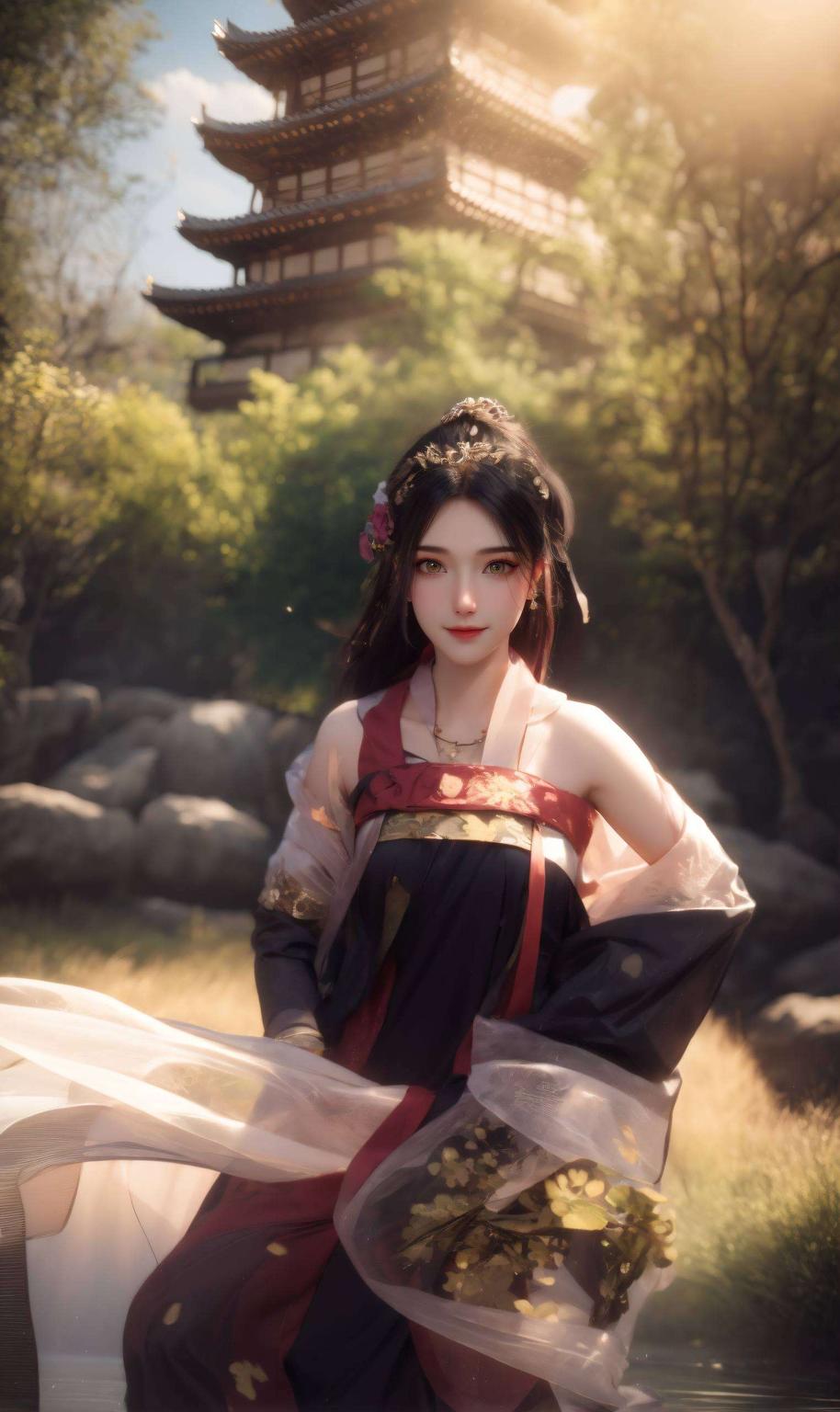 宛如置身动漫世界南宫夕儿高清壁纸