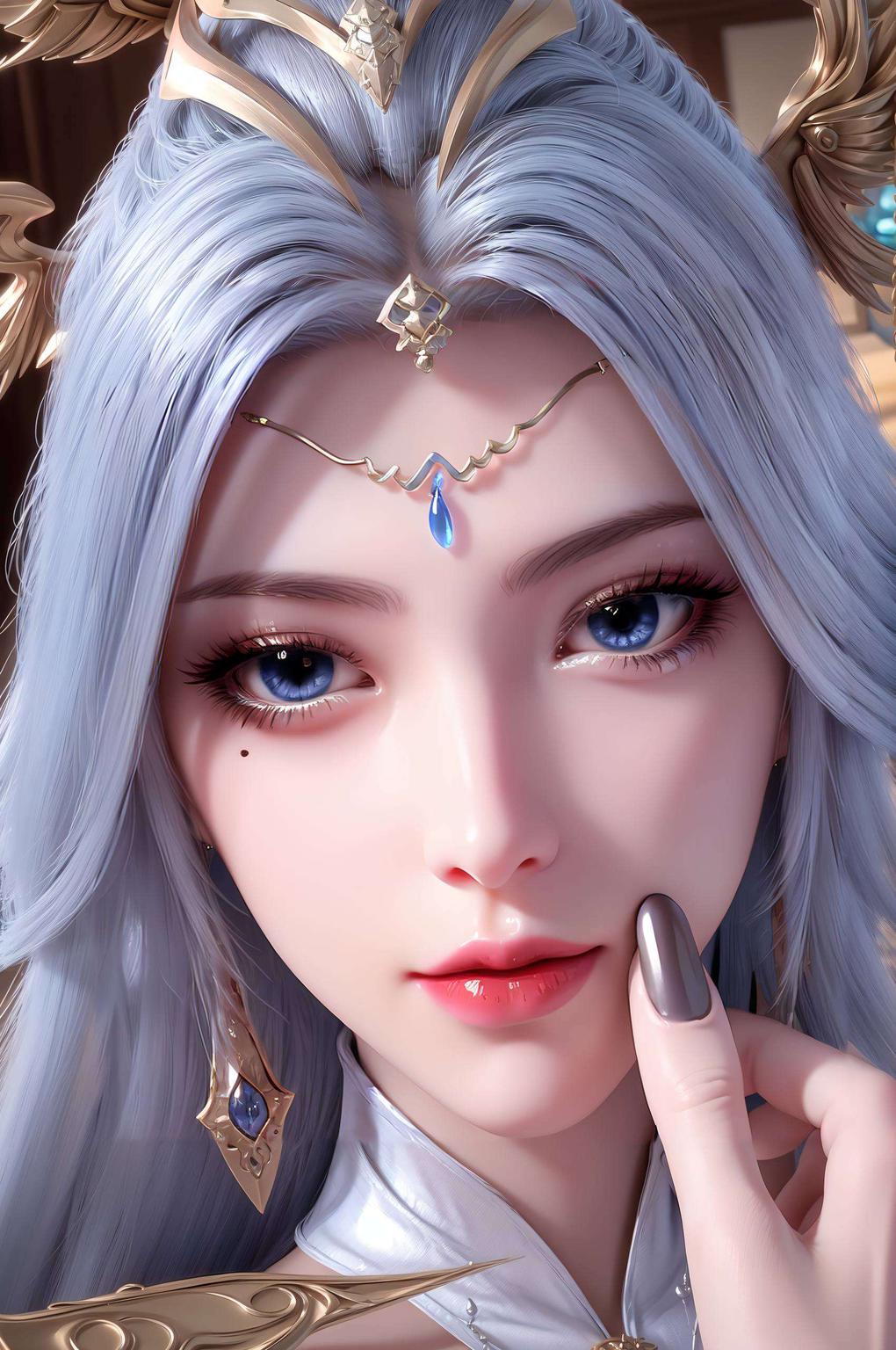 电脑桌面瞬间变身古典美人尽显优雅韵味