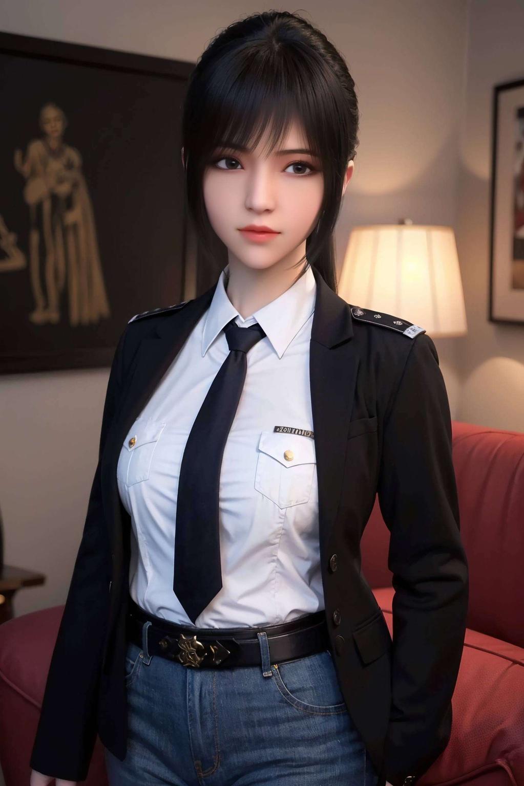 今天给大家带来一款专为AI雄兵连琪琳粉丝定制的护眼壁纸！简洁风格让你感受科技与美学的完美融合