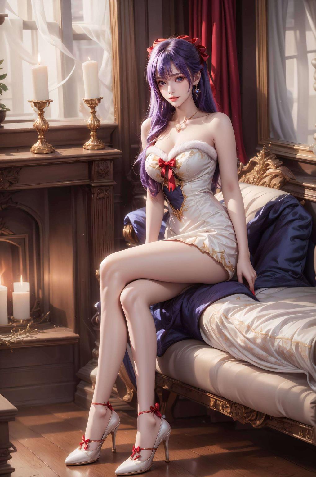 圣采儿那俏皮的眼神和柔顺的秀发嘿