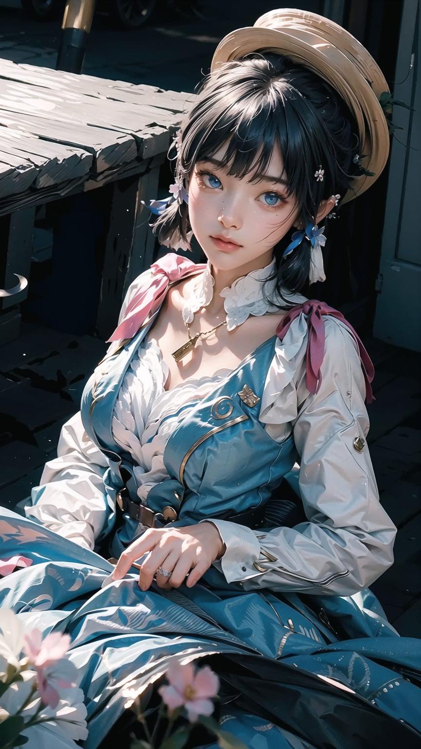 今天给大家带来一款超美的神里凌华折叠屏动态壁纸！高清护眼