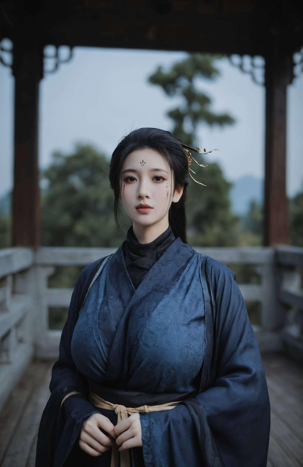 色彩温柔四妹来啦！这款对眼睛好极简壁纸简直美爆了！国漫女神四妹化身超清动态壁纸