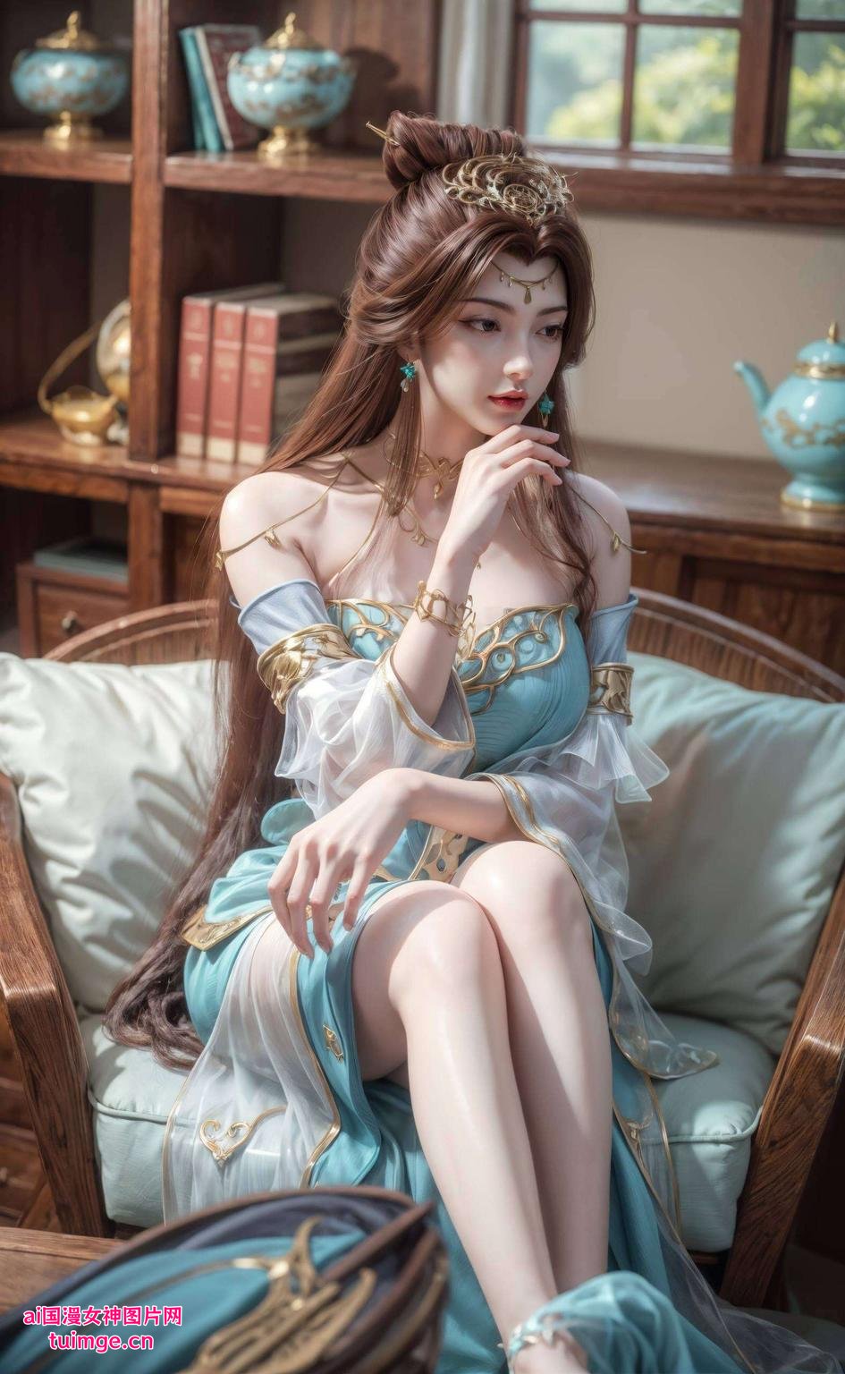 今天给大家带来一款炫酷的绿色游戏壁纸！看这苏灵韵的动态壁纸各位动漫迷们