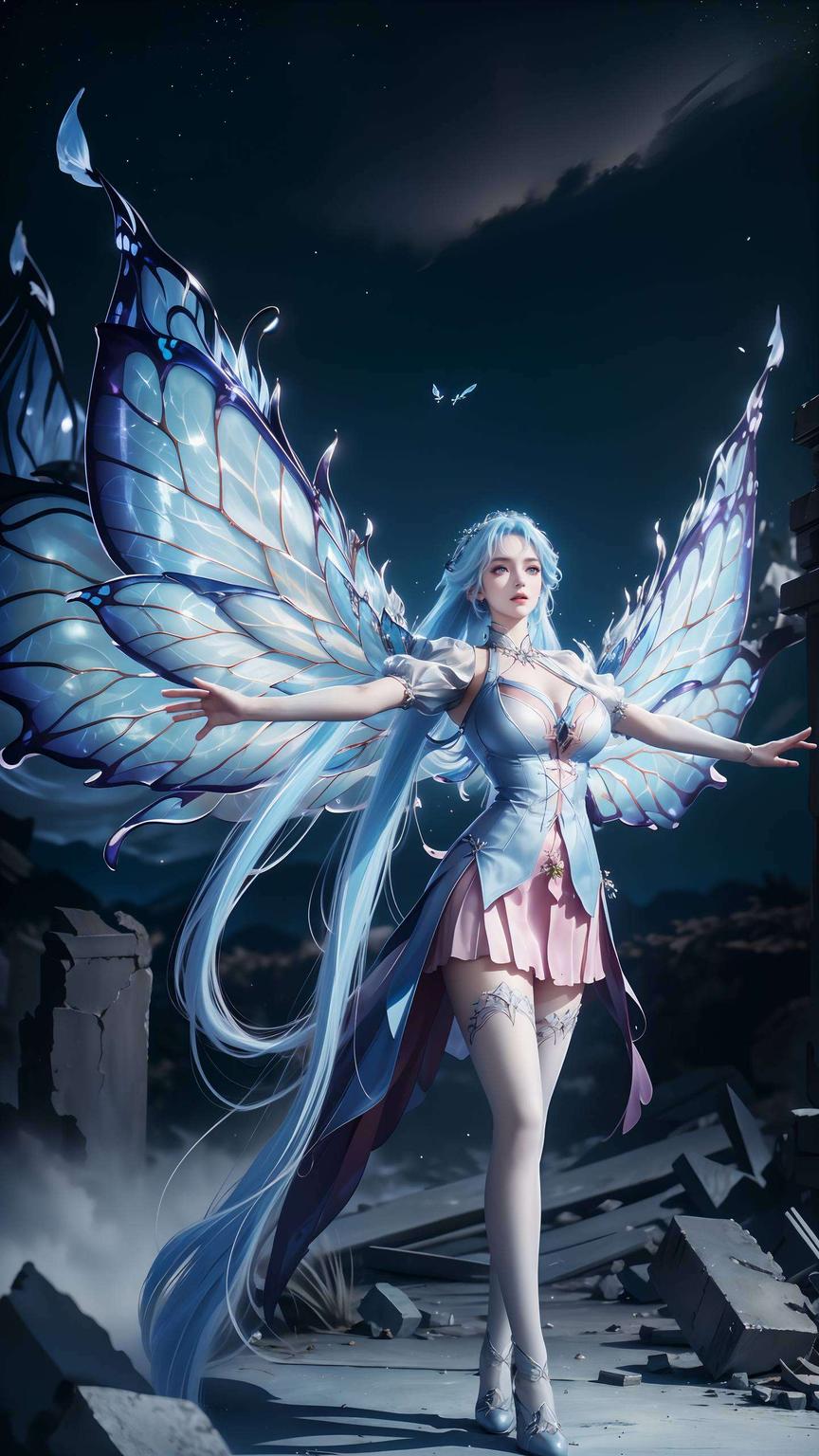 唐舞桐与古月携手亮相柔和的光线