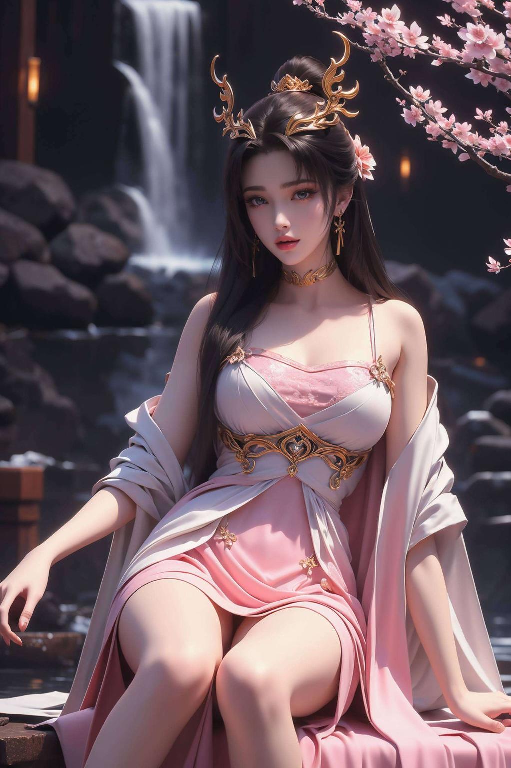 这款超精致的天狐仙子壁纸拿来做手机壁纸