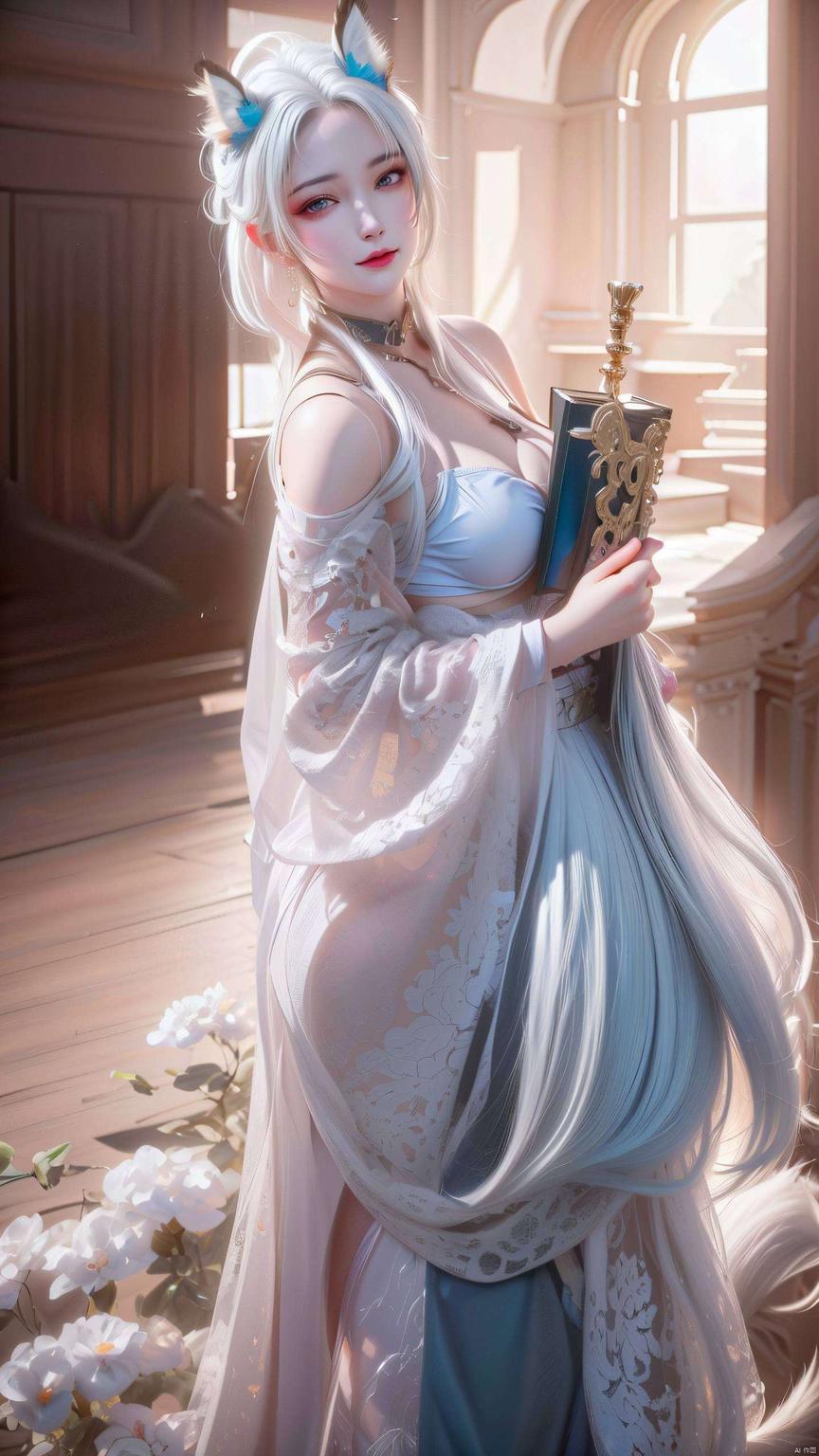 今天给大家带来的是超美的二次元壁纸！这款AI壁纸天狐仙子的动态高清大图简直让人眼前一亮！高清细腻