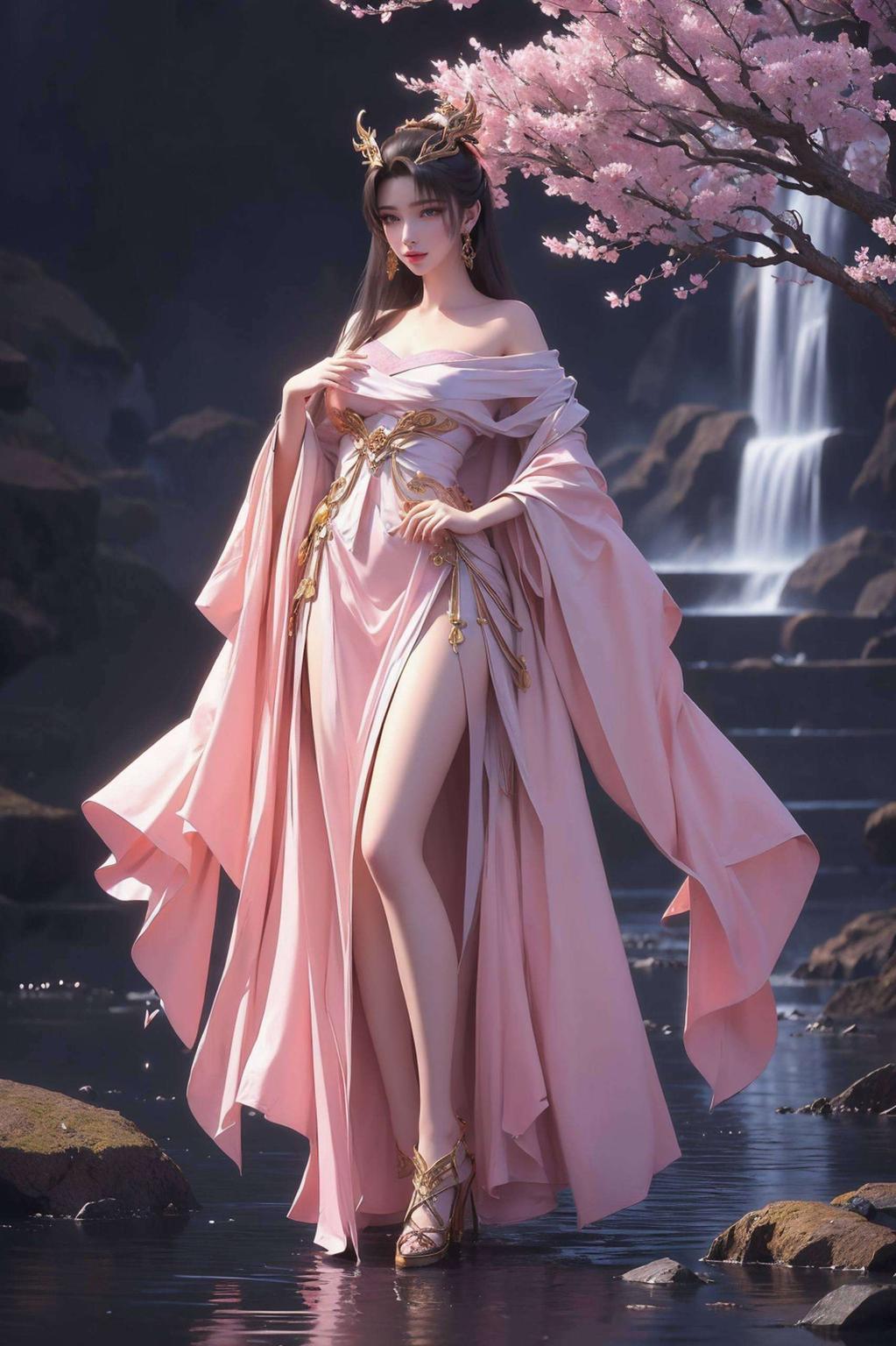 融合了天狐仙子的神秘魅力简洁而不失灵动