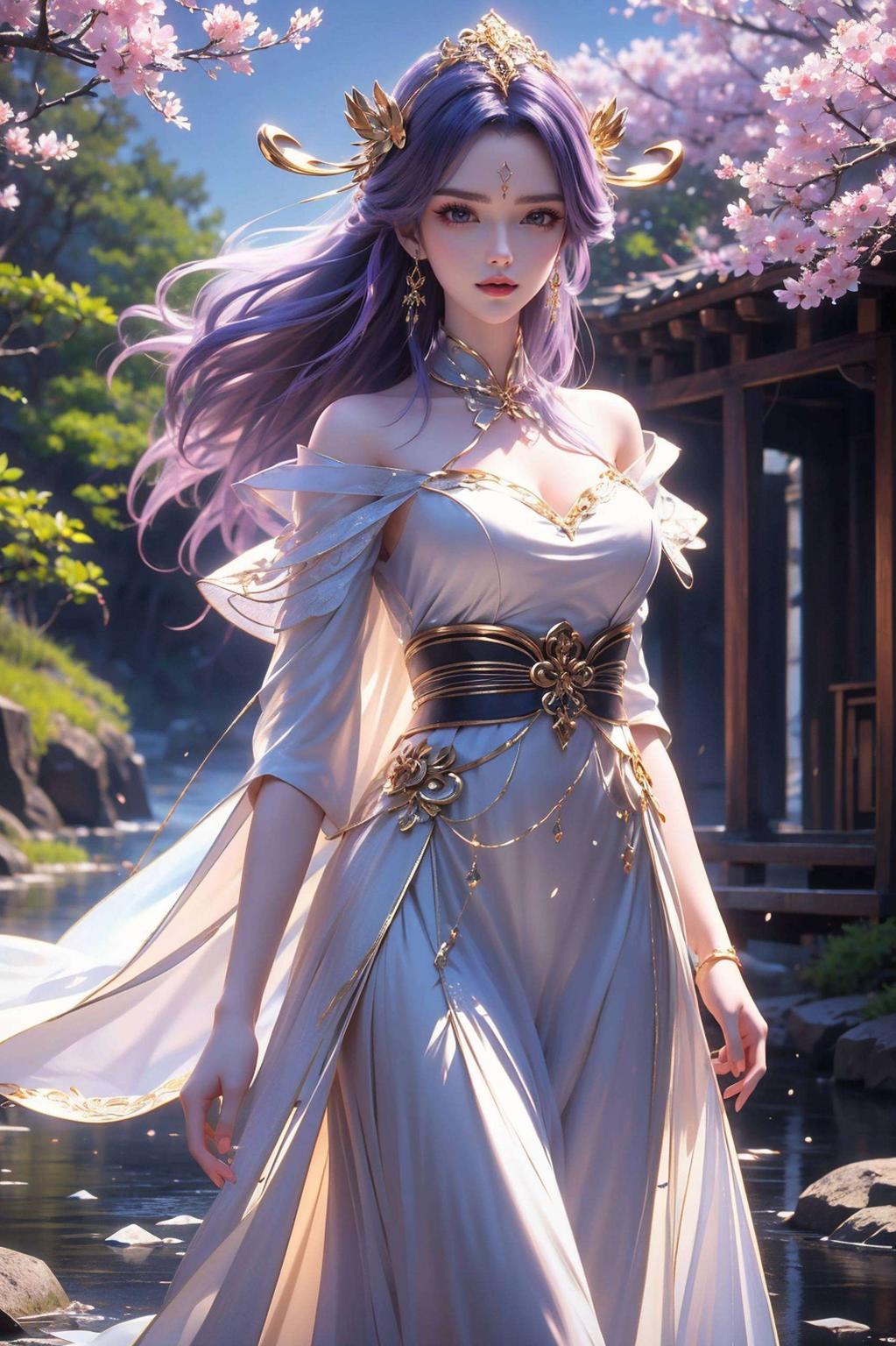 星空璀璨免费下载哦！这款紫色免费壁纸包