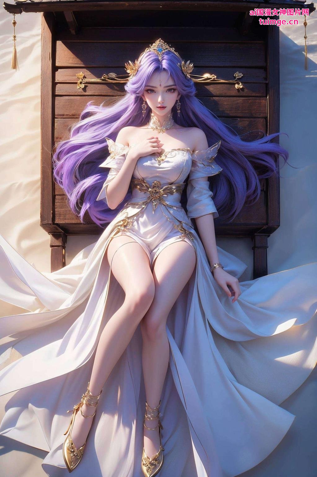 粉色梦幻天穹骑士帅气壁纸
