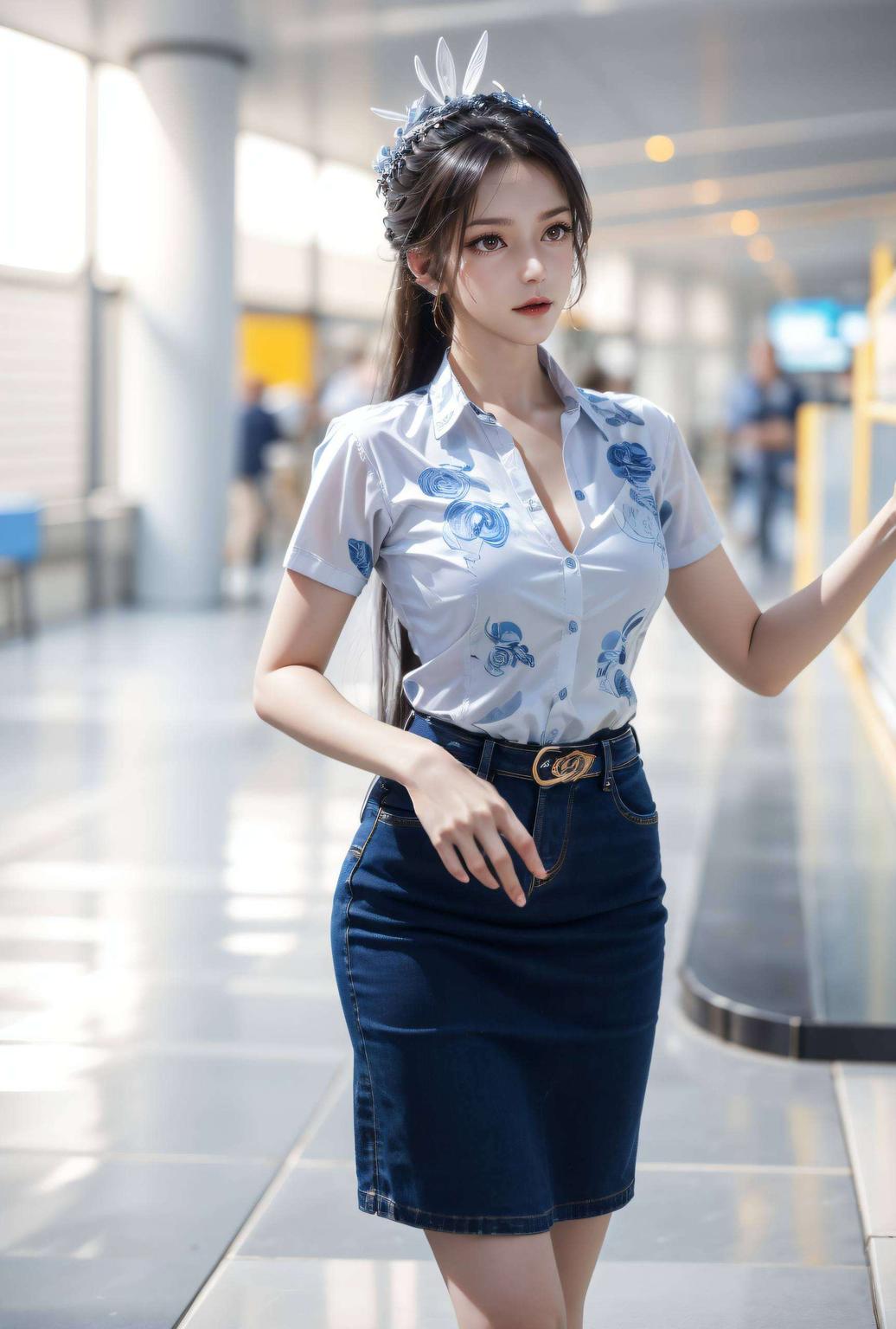 让你的平板瞬间变身艺术作品！”小舞灵动可爱