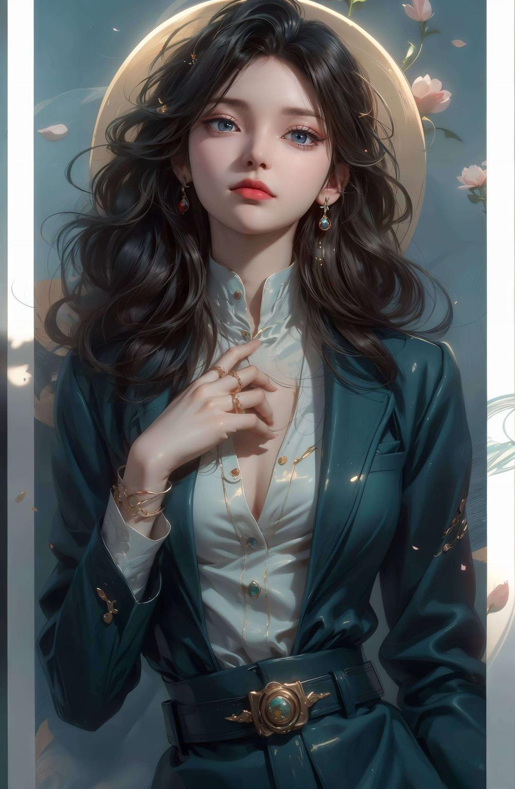萧薰儿壁纸闺蜜IPAD漫画风壁纸