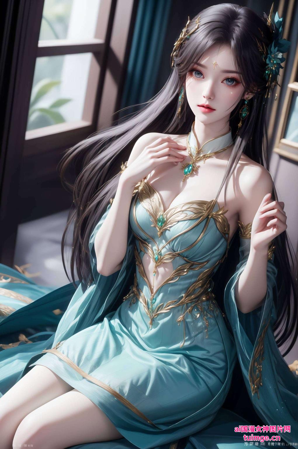 这款紫色精细的萧薰儿建模壁纸古典韵味十足