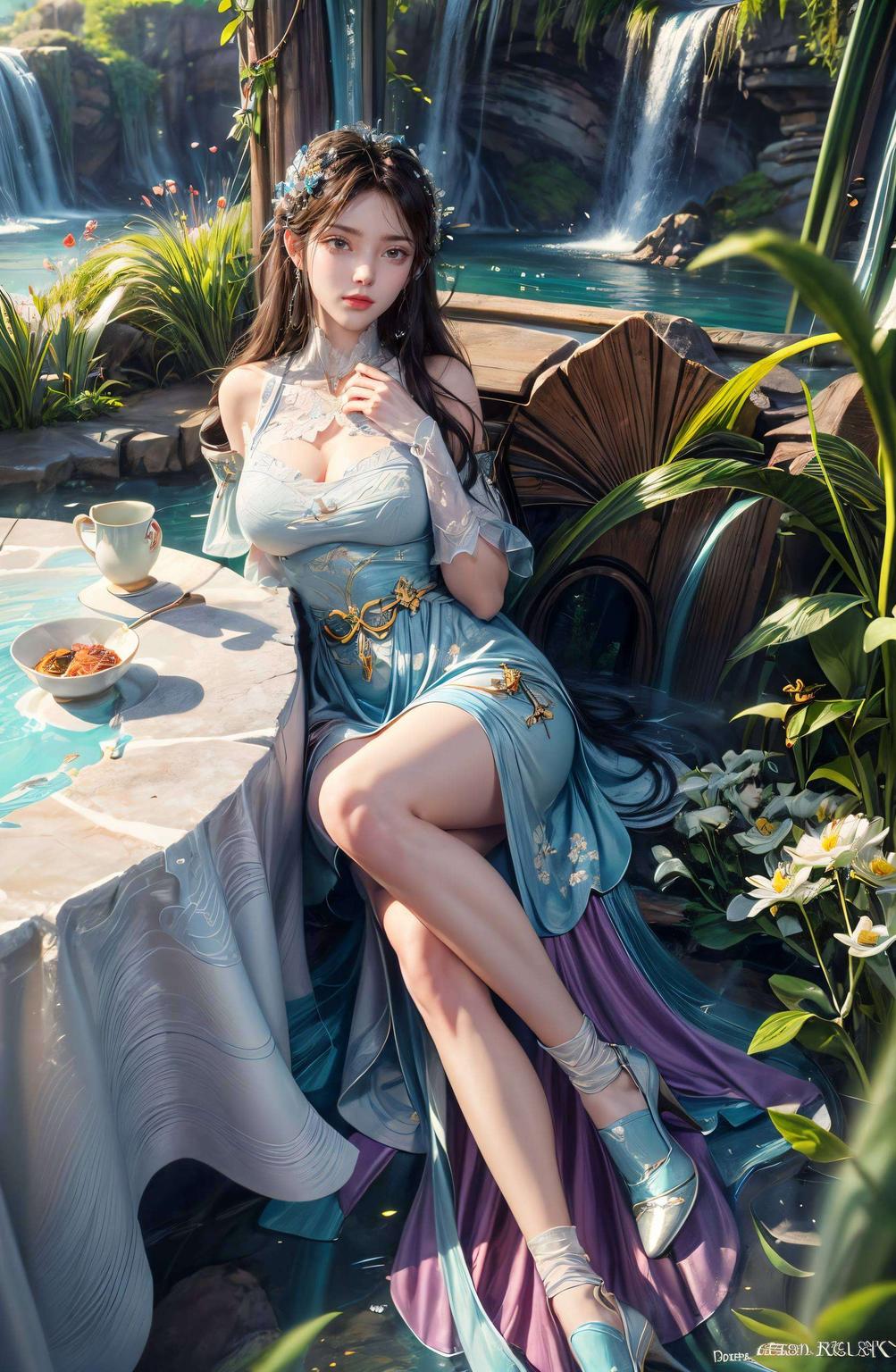 清新简约萧薰儿动漫壁纸