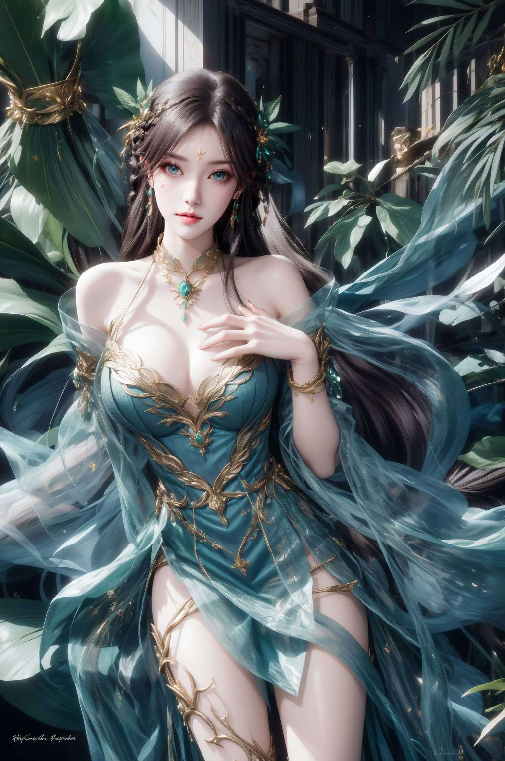 感受萧薰儿壁纸的深情凝视高清大图尽显伤感动漫之美