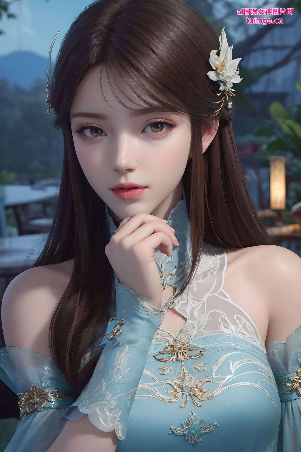 清新脱俗萧薰儿高清海报