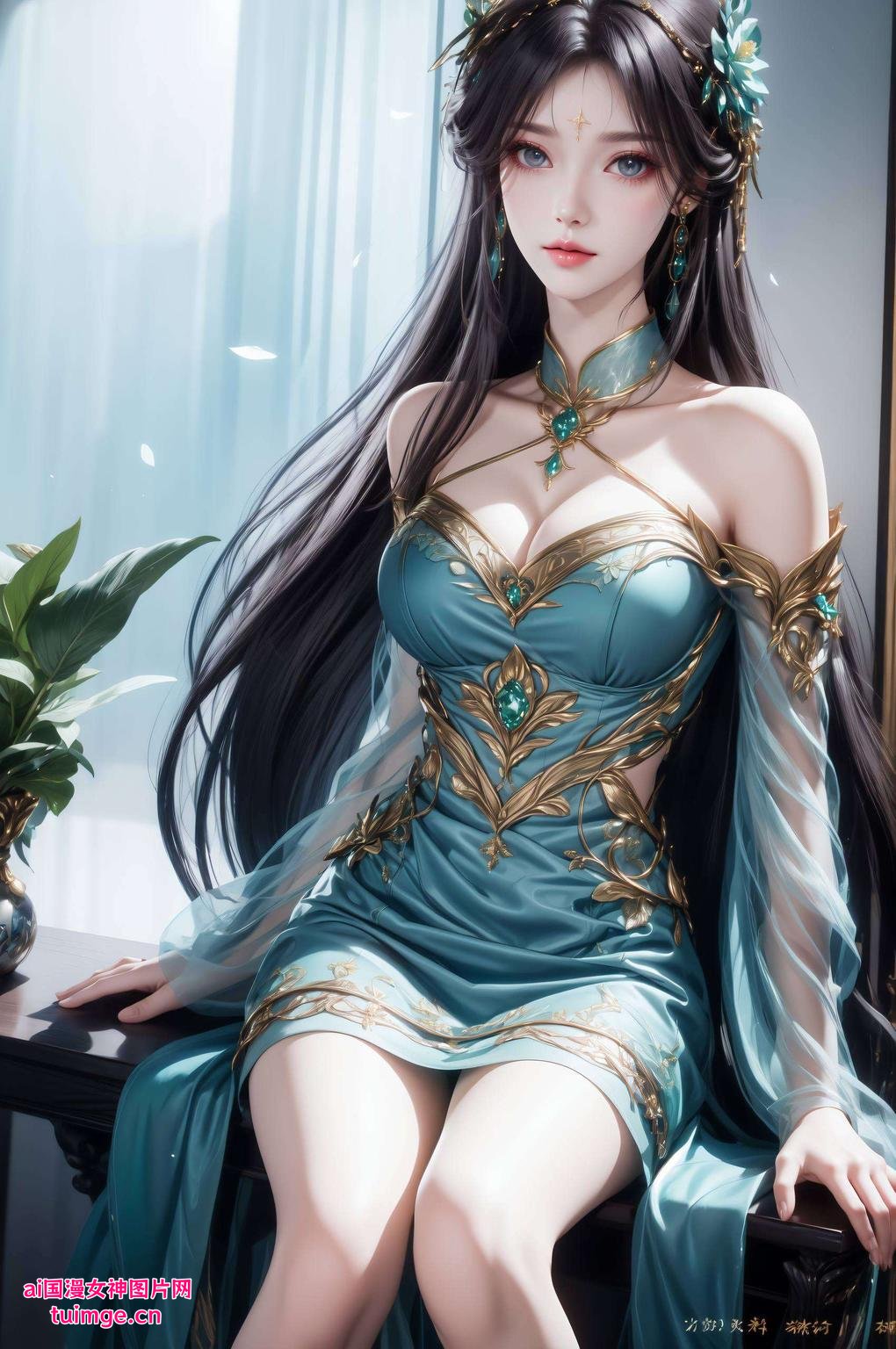 殿下萧薰儿一触即达！细腻笔触描绘