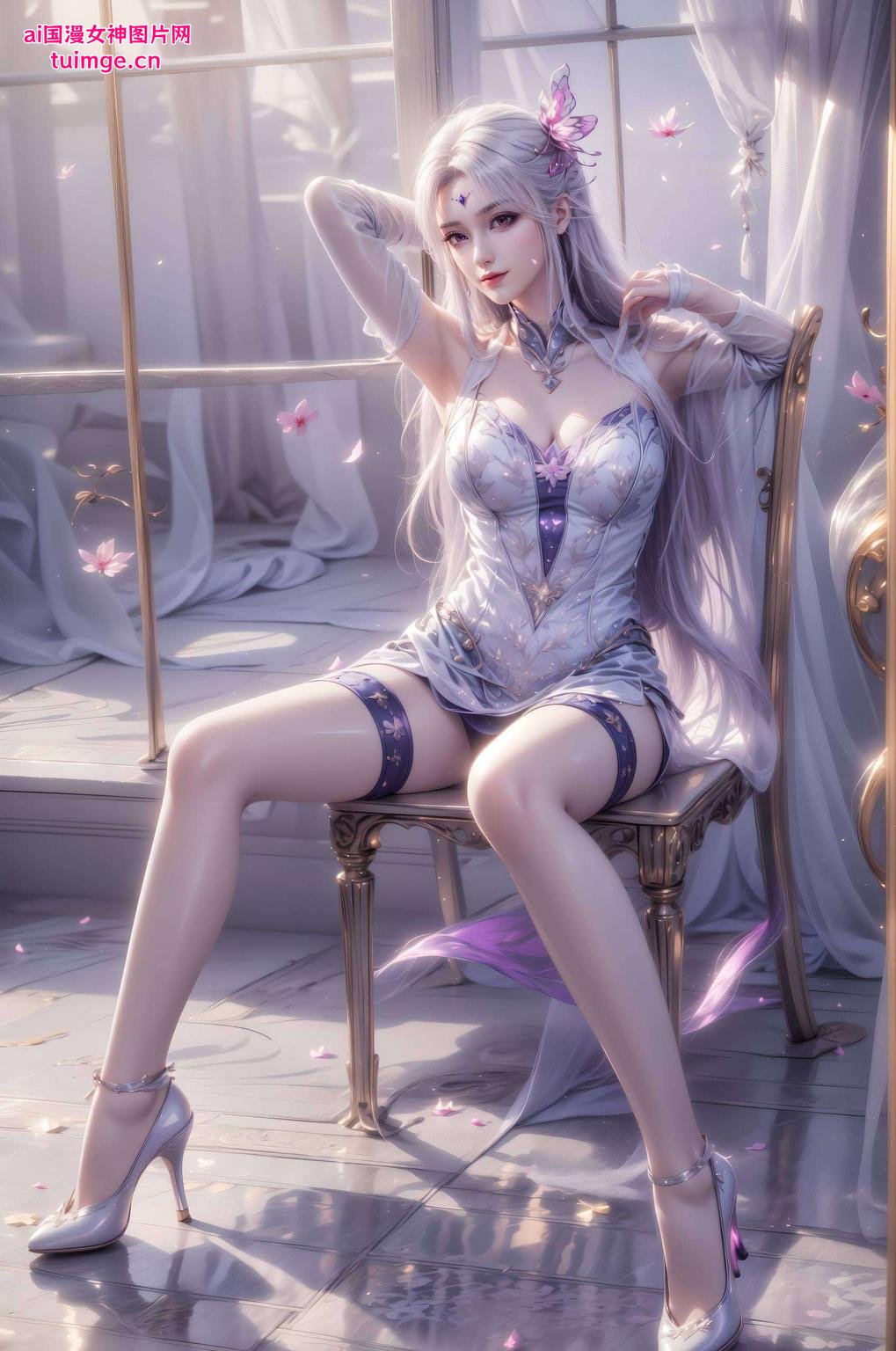 仙姬甜美可人桌面瞬间焕然一新！快来感受这份动漫的魅力吧！🌸✨