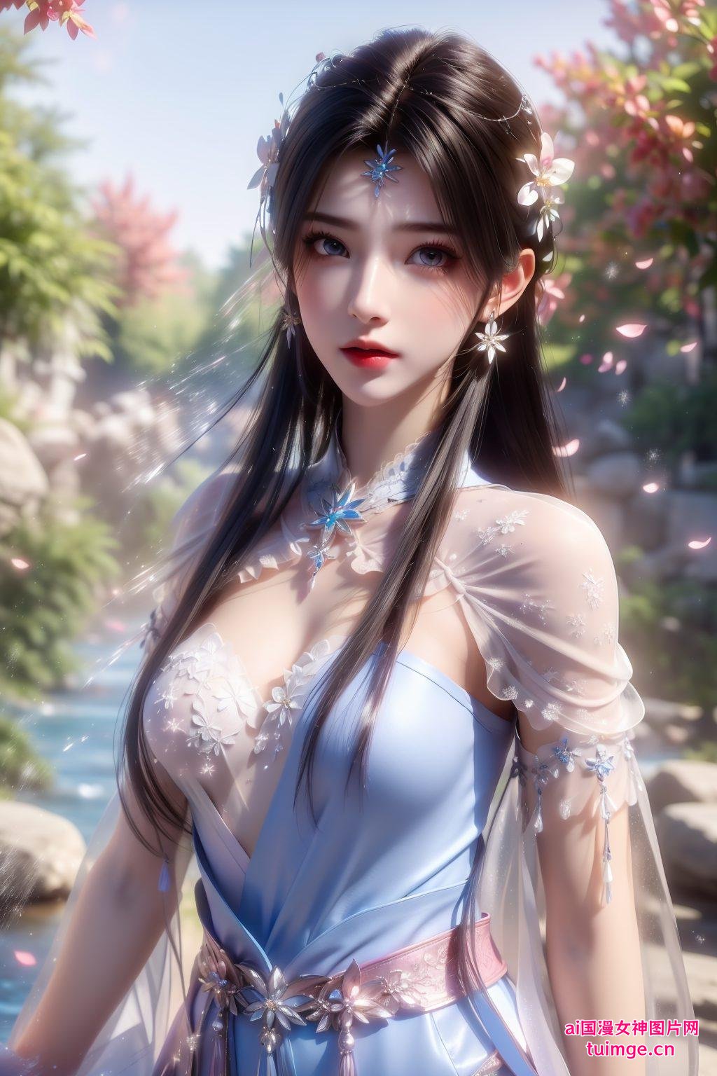 美得让人心醉神迷夏倾月