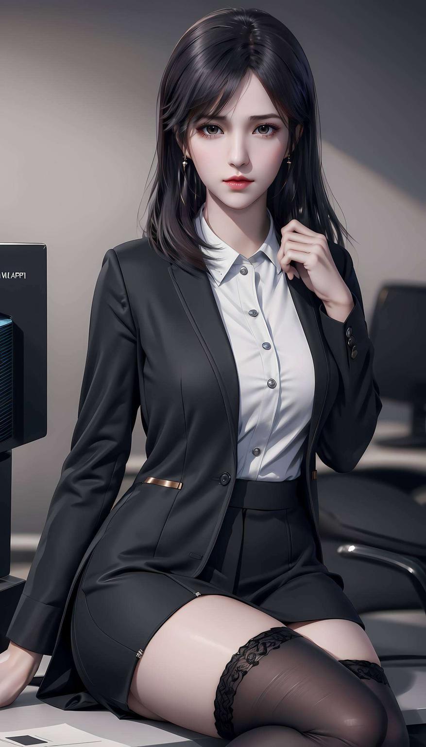 看这儿！超还原的徐欣晚会壁纸