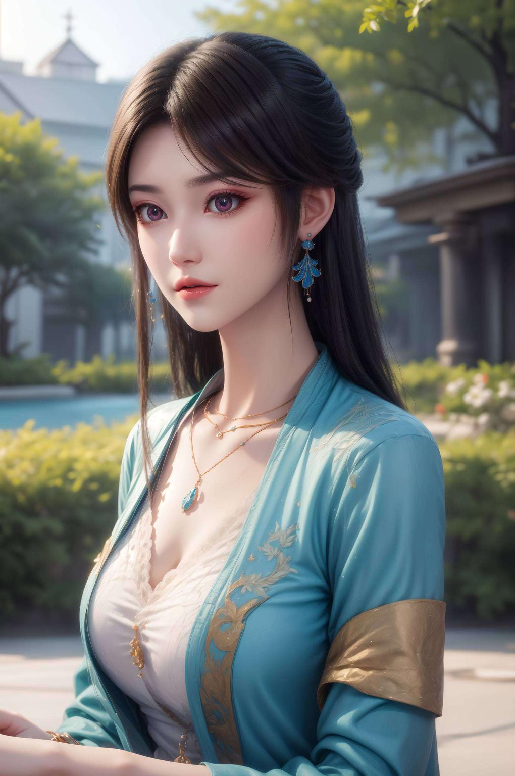 淡雅的色彩融合了元尊夭夭的可爱头像