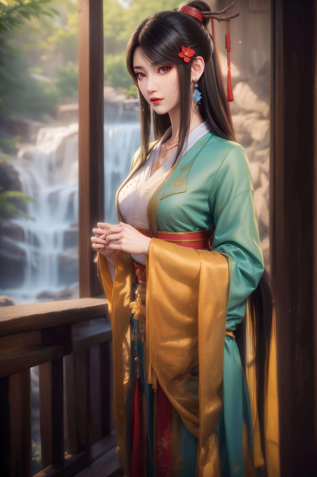 元尊风华独占夭夭马尾轻舞
