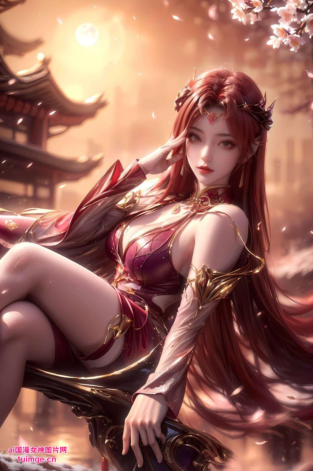壁纸界的夏日风情妖夜泳装比基尼