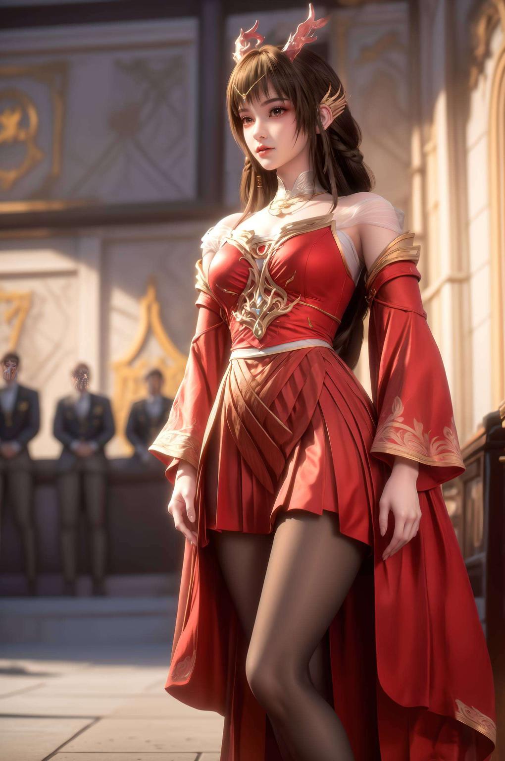 第二季的云落建模壁纸图