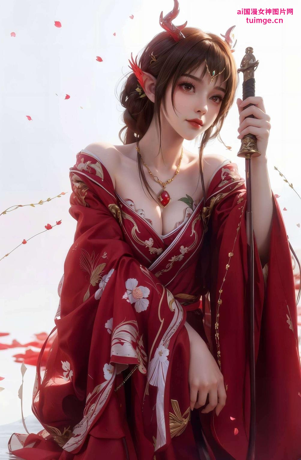 来看这款超萌静态极简壁纸！云落竖屏4K超清