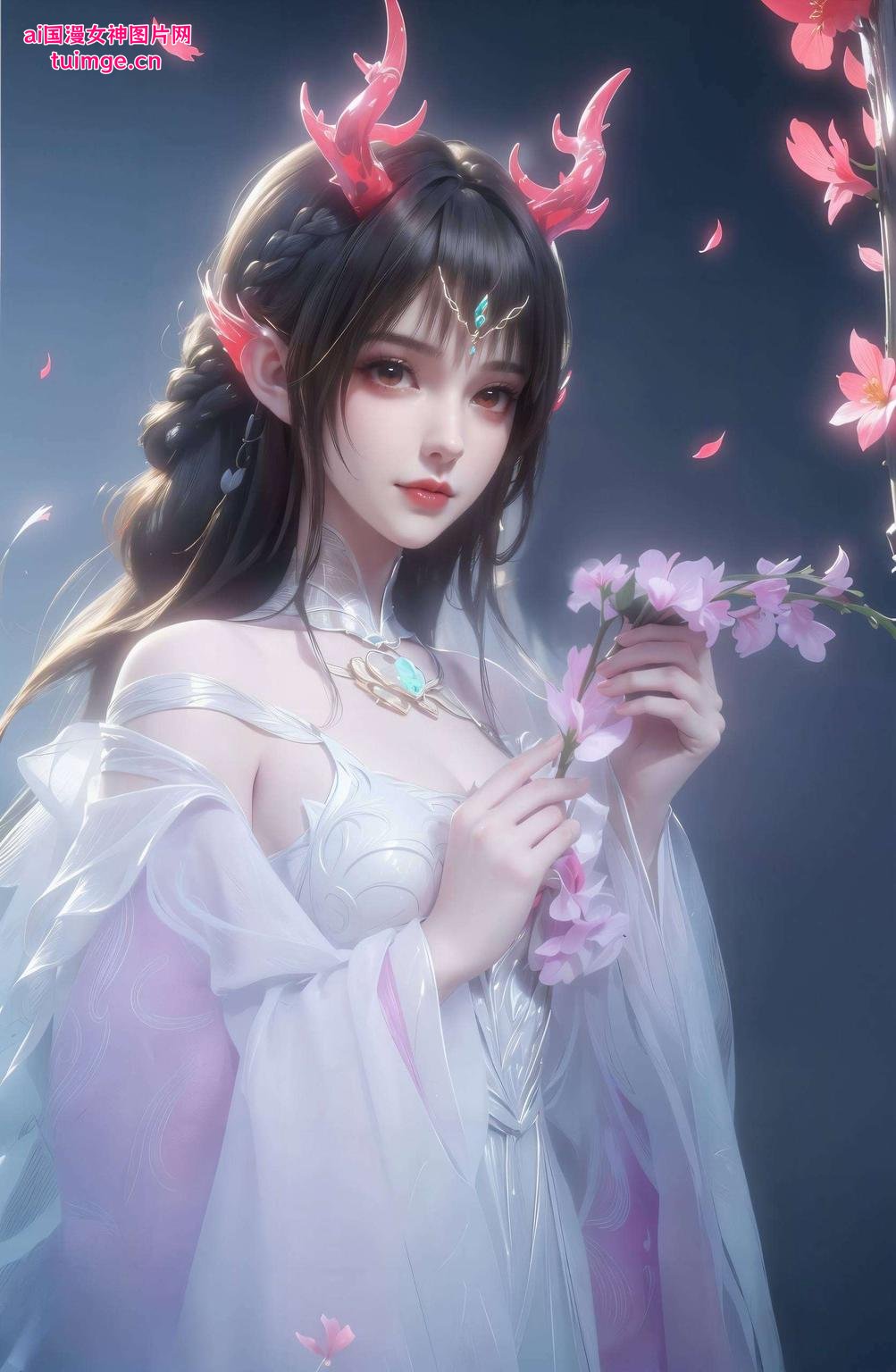 今天给大家带来一组4K高清的唯美手机壁纸主角是我们的小美女云落