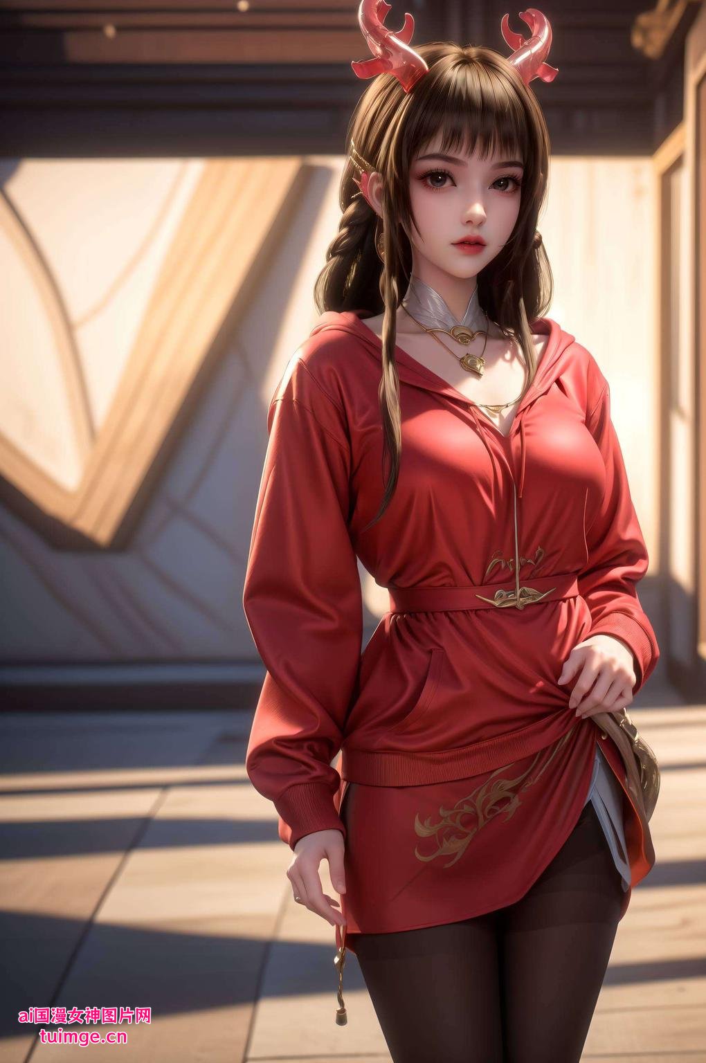 古韵十足是不是心动了呢？一袭女装飘逸