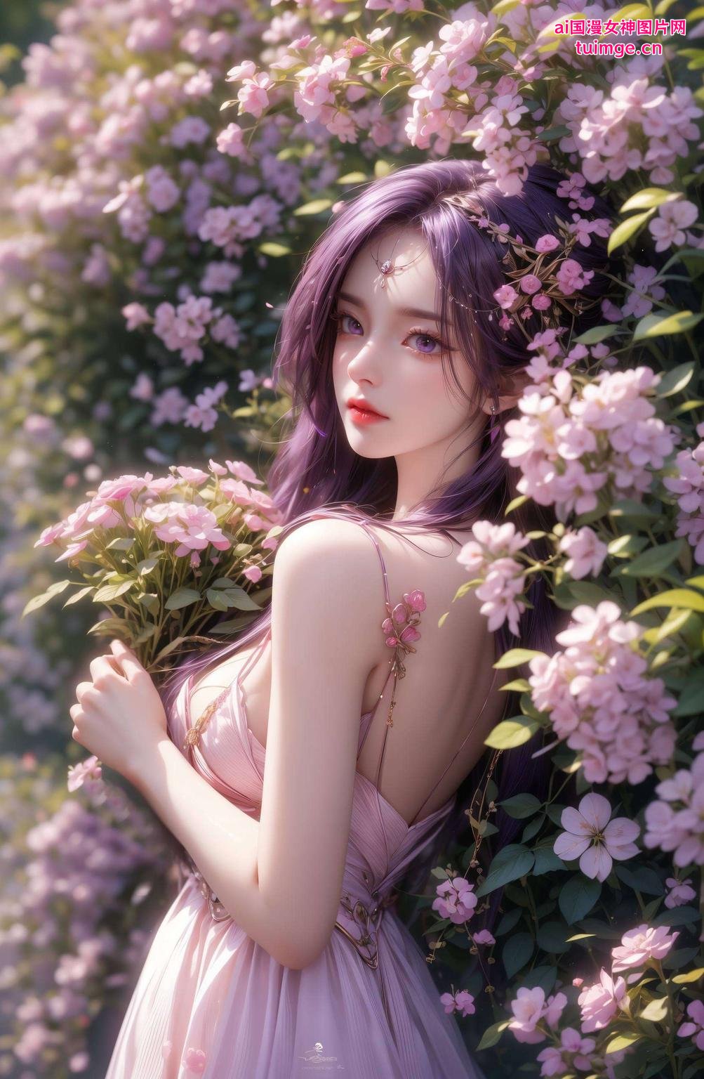 既护眼又少女心爆棚这款完美世界云曦月蝉壁纸