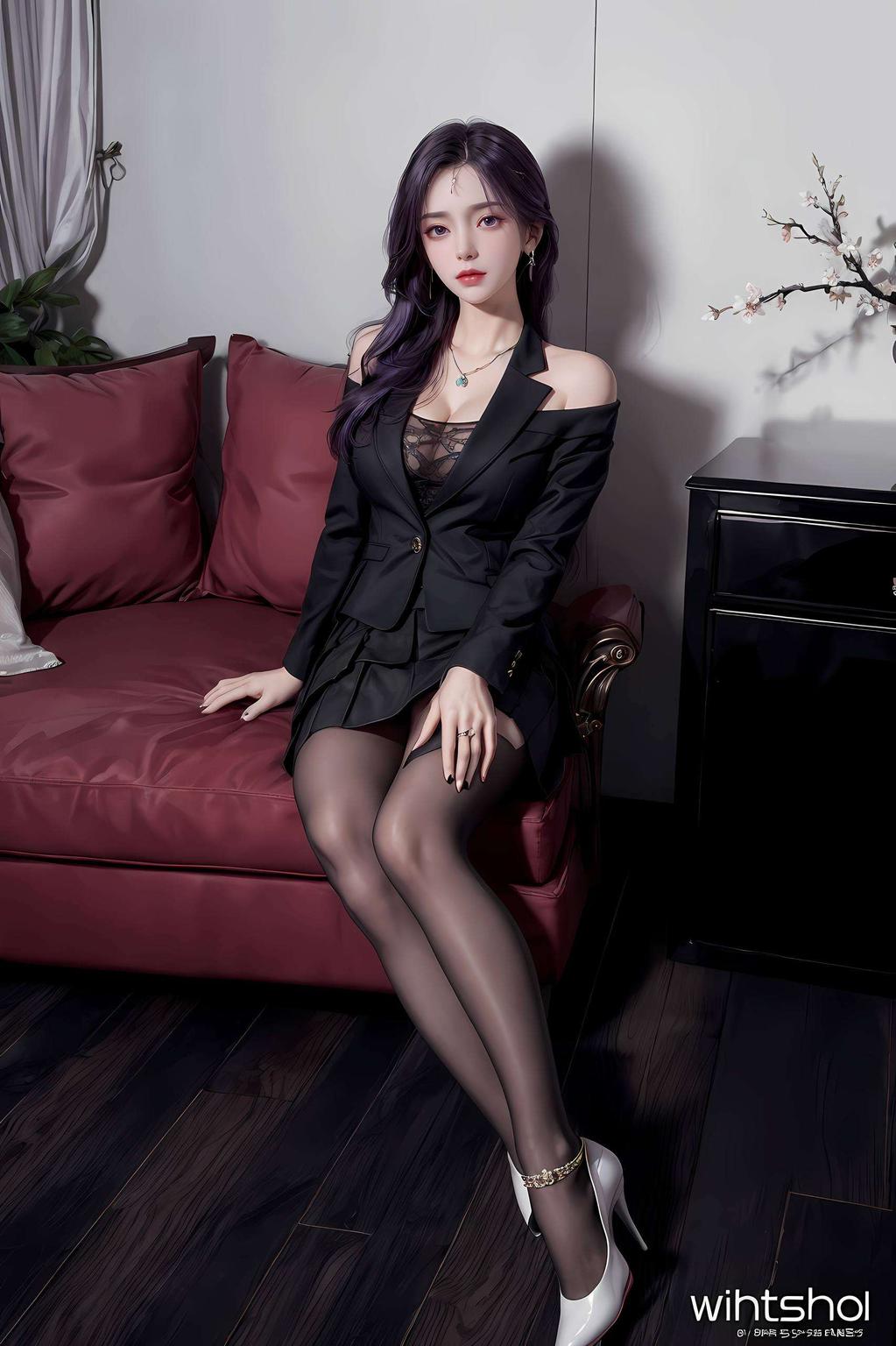 淡紫色背景中大家好！今天给大家带来一款超美的紫色主题壁纸