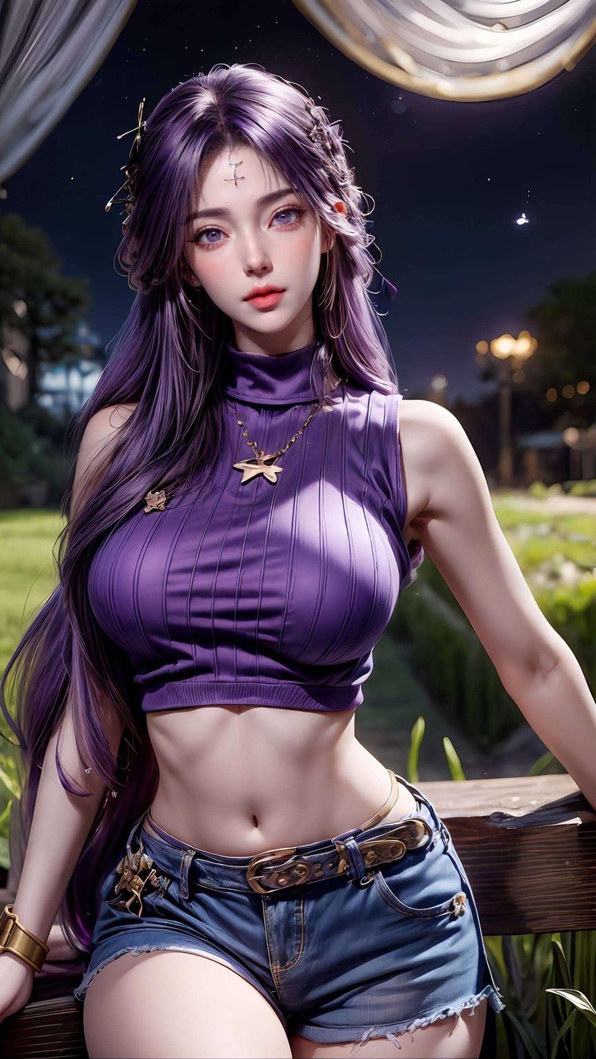 火红的灵儿与神秘的云曦完美搭配