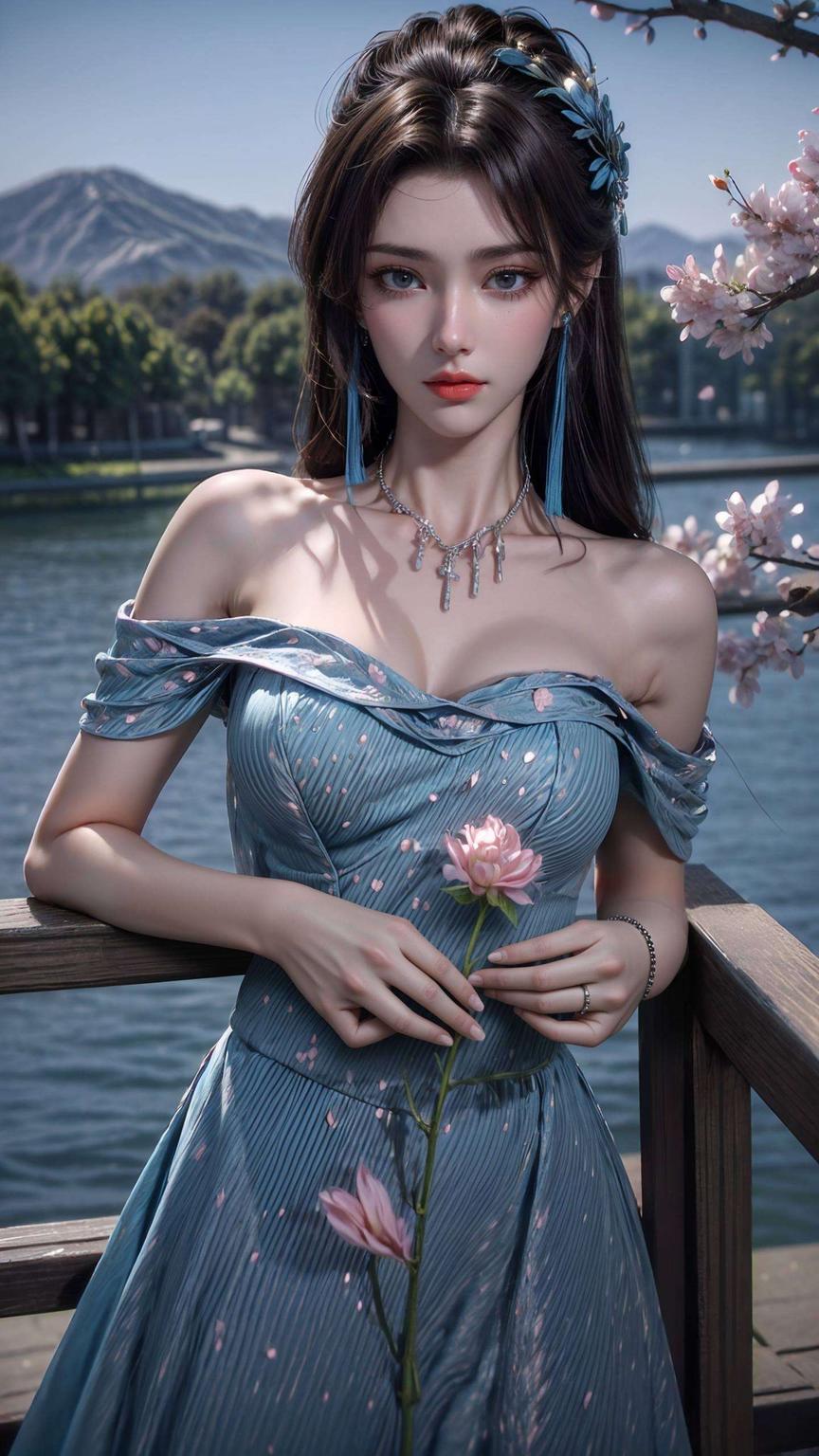 高清画质让你的电脑瞬间变身艺术馆！云韵的倩影