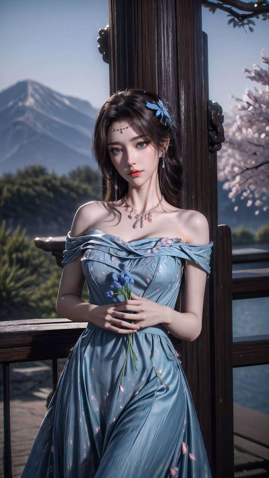 引人遐想静态美如画