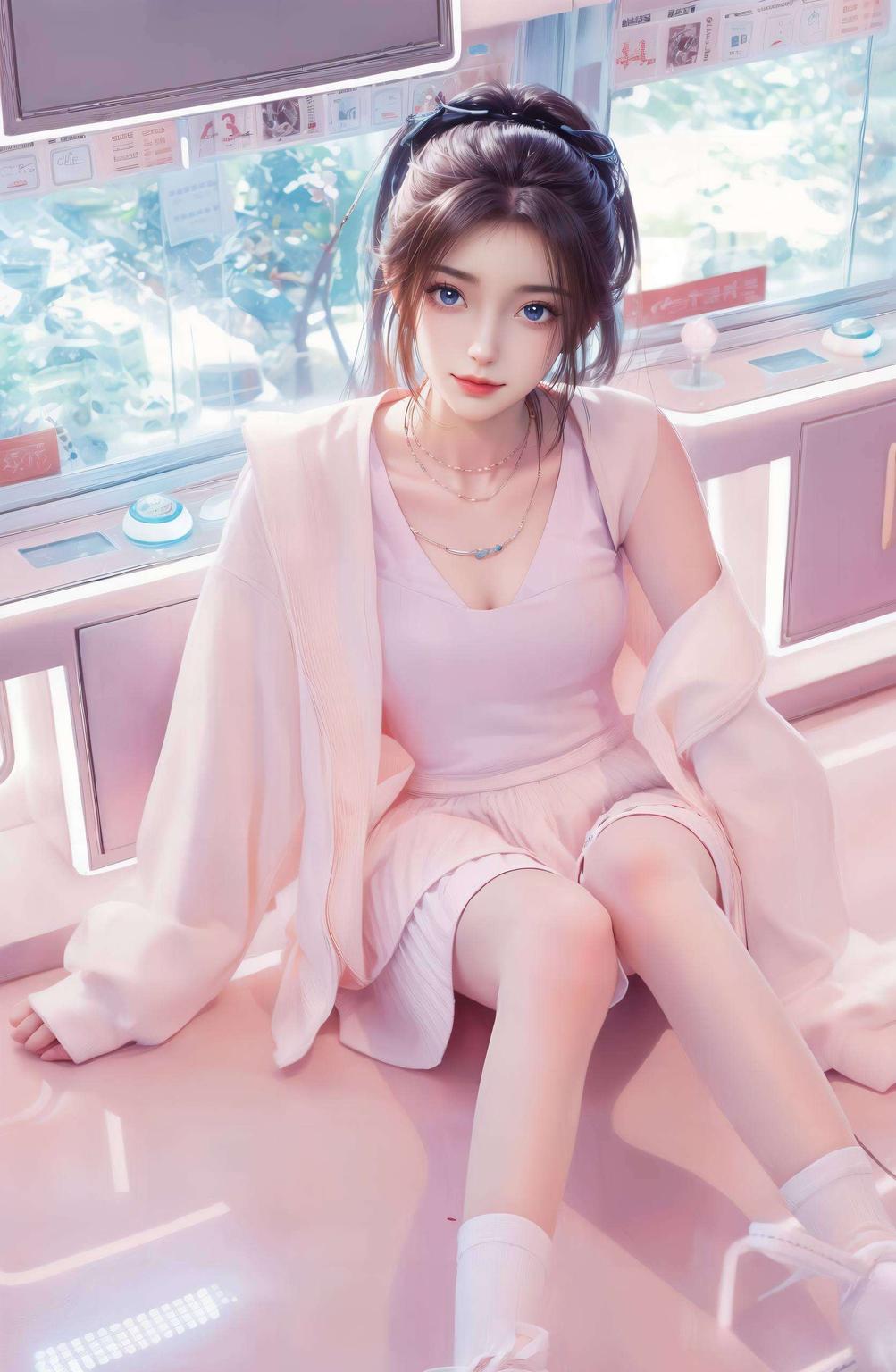 清新又养眼周小环美图壁纸动漫